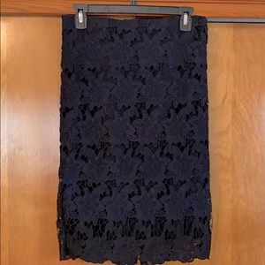 ▫️Navy Lace Skirt